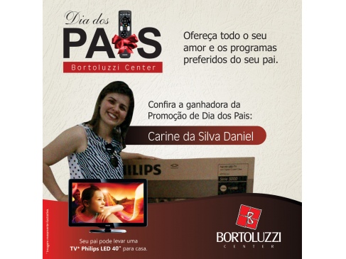 Ganhadora do pr�mio de dia dos pais - veja as fotos