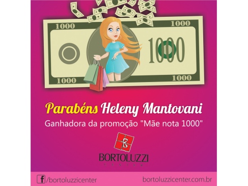 Resultado da promo��o  M�e nota 1000 - veja as fotos